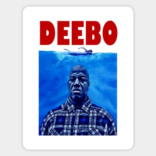 DEEBO (Friday/Jaws Parody) Magnet